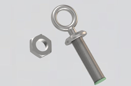 Ancrage d'attache, anneaux d'attache robustes en acier inoxydable