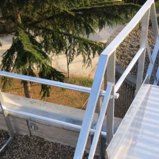 Guardrail, Cage ladder and Gangway