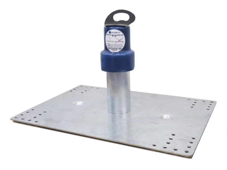 VECTASAFE® Poste de anclaje de aluminio para cubiertas deck (estancas